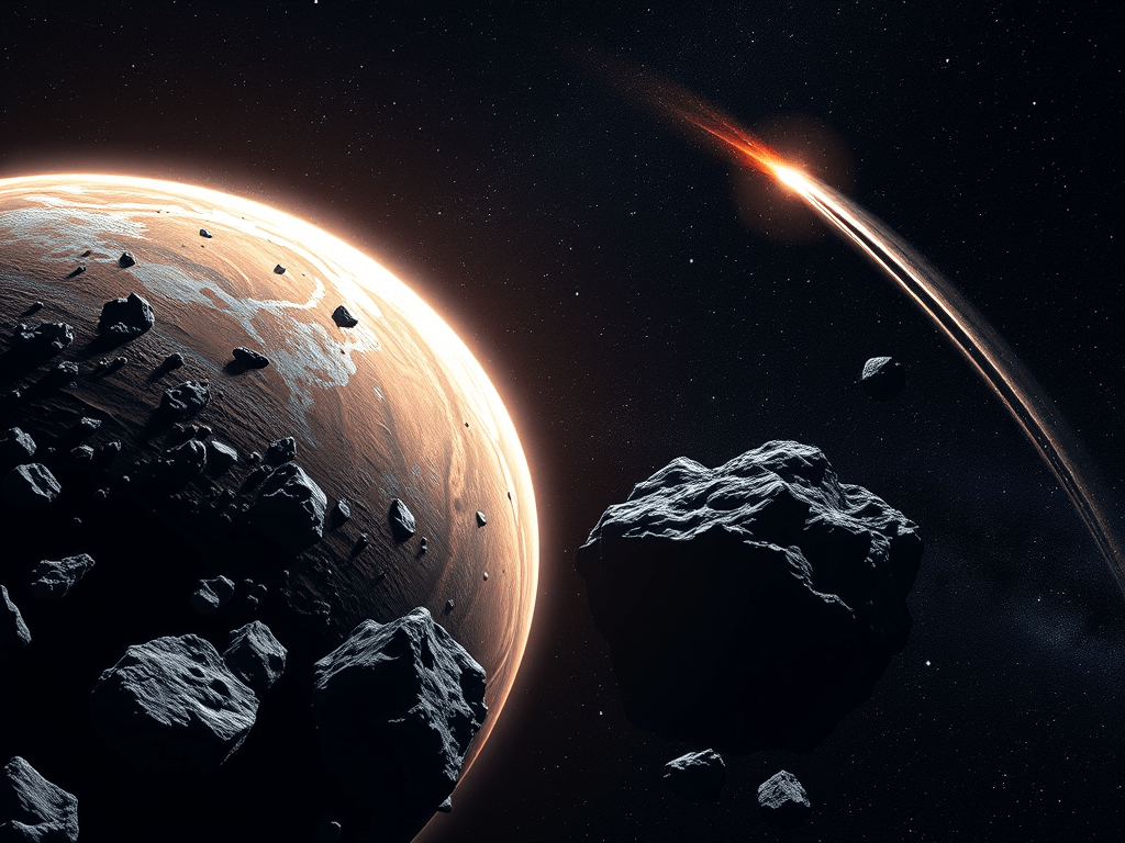 Simple Differences: Asteroids, Comets &&nbsp;Meteors