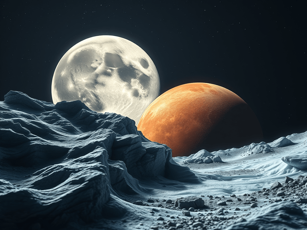 Water on Moon and Mars: Forms and&nbsp;Locations